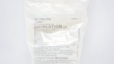 Vyaire 2D0735X AirLife Sterile Water for Inhalation 1000ml (x)